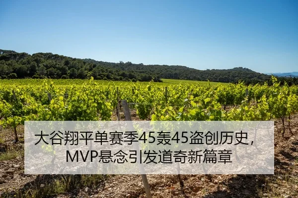 大谷翔平单赛季45轰45盗创历史，MVP悬念引发道奇新篇章